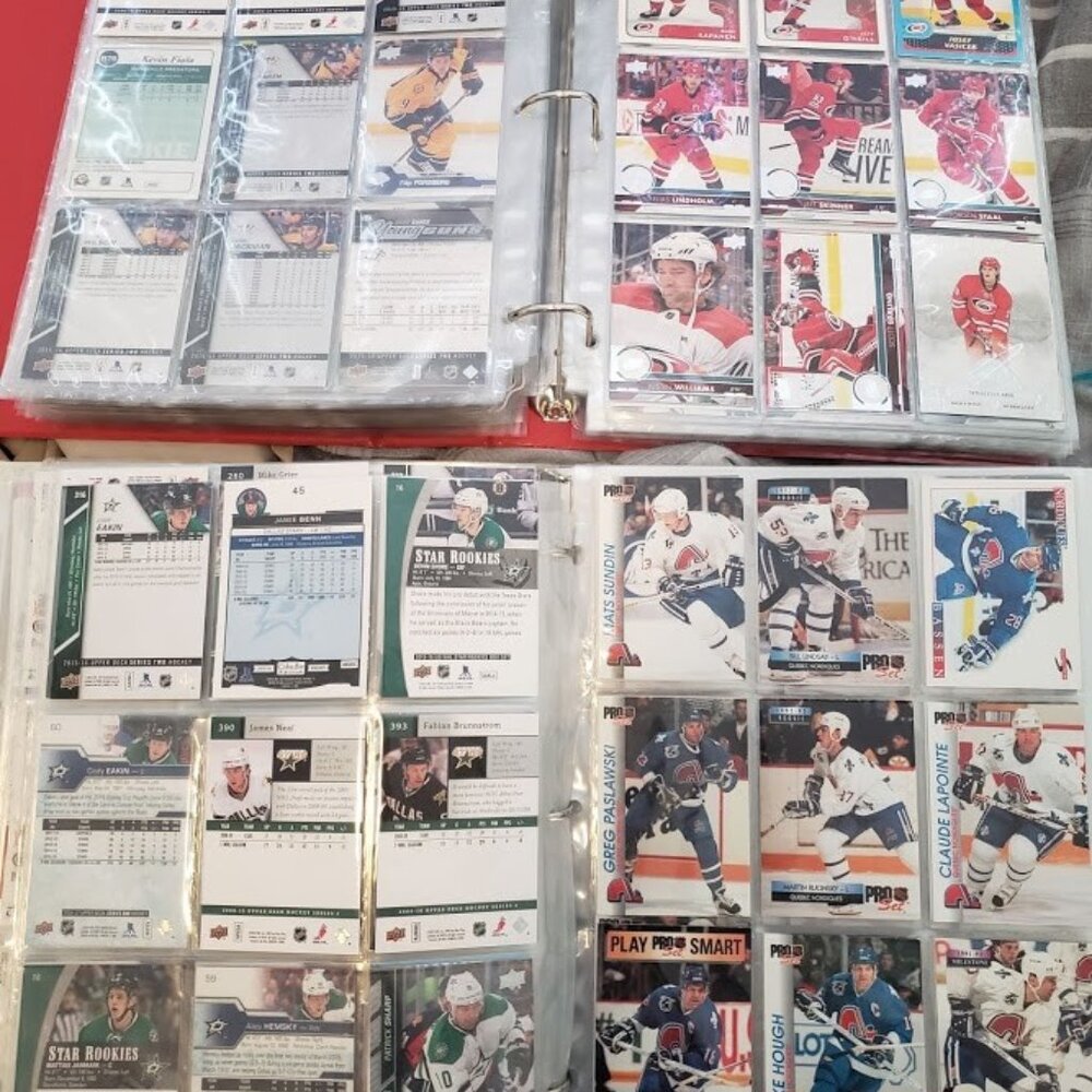 Upper Deck NHL Hockey Cards 1993 2018 Lot of 1000